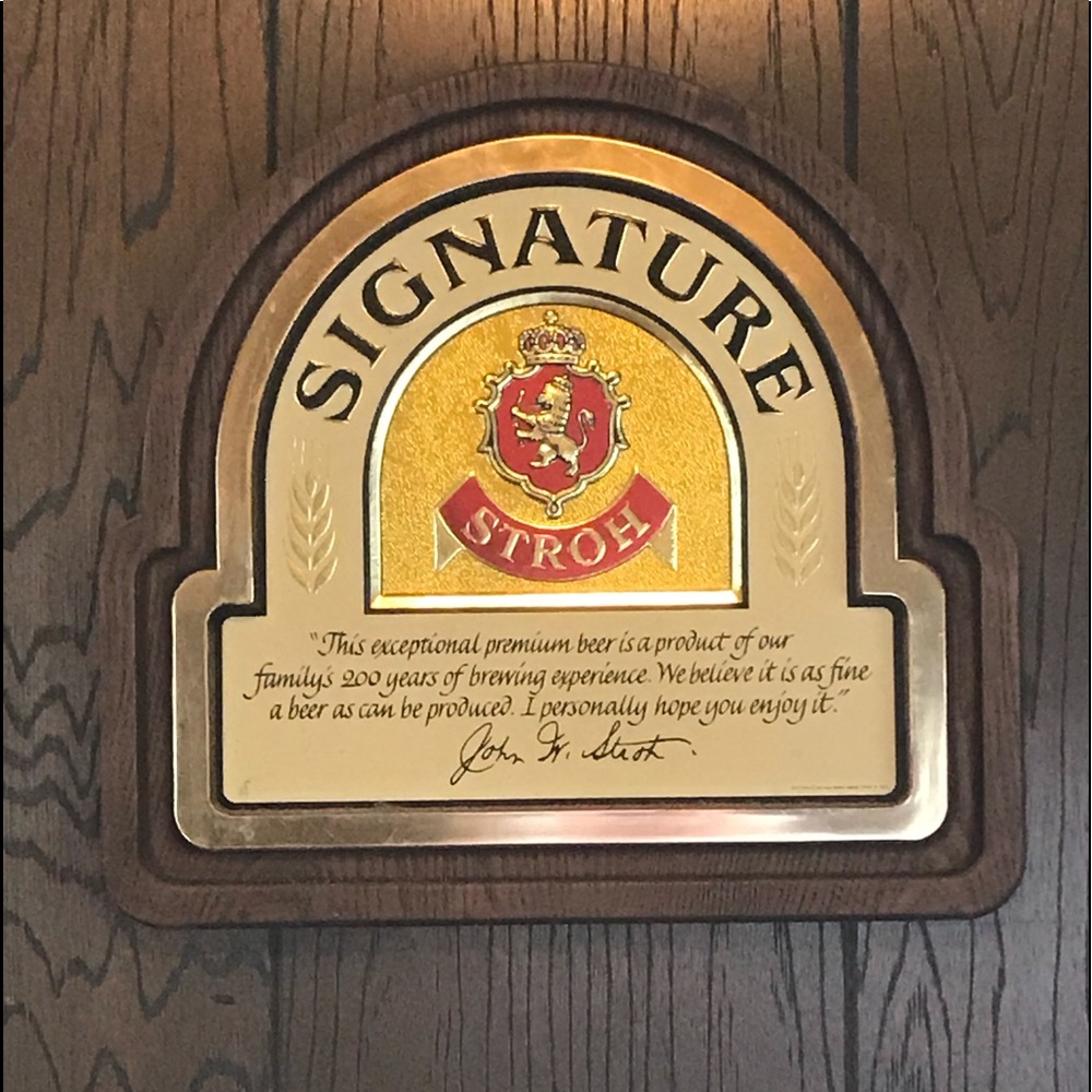 Strohs sign
